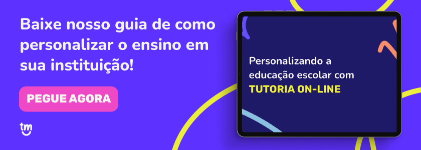 Banner oferecendo gratuitamente o e-book sobre personalização do ensino. Clique para baixar.